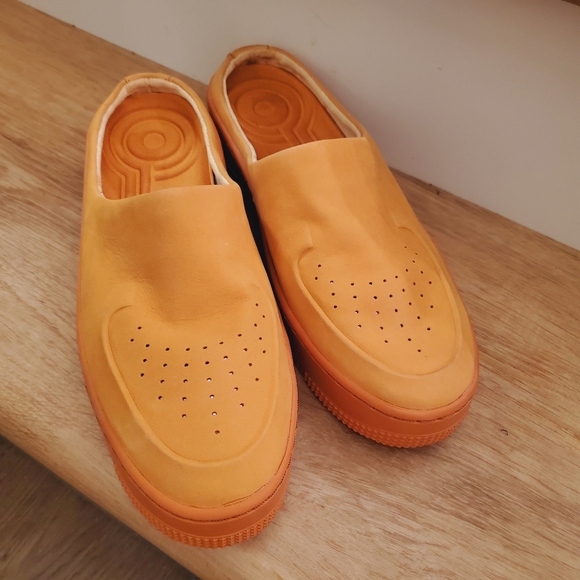 NEW Nike Womens Air Force 1 Lover XX Leather Mules Cinder Orange SZ 10 - Picture 5 of 11